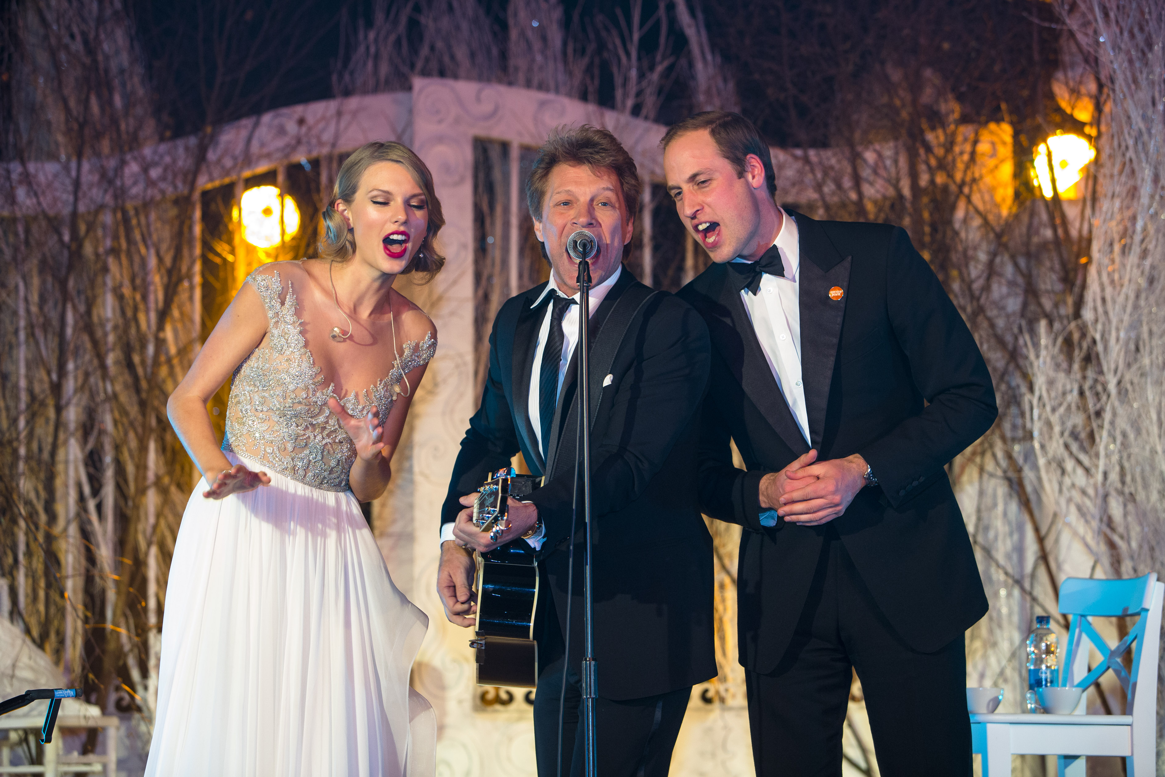 Prince William,Taylor Swift, Jon Bon