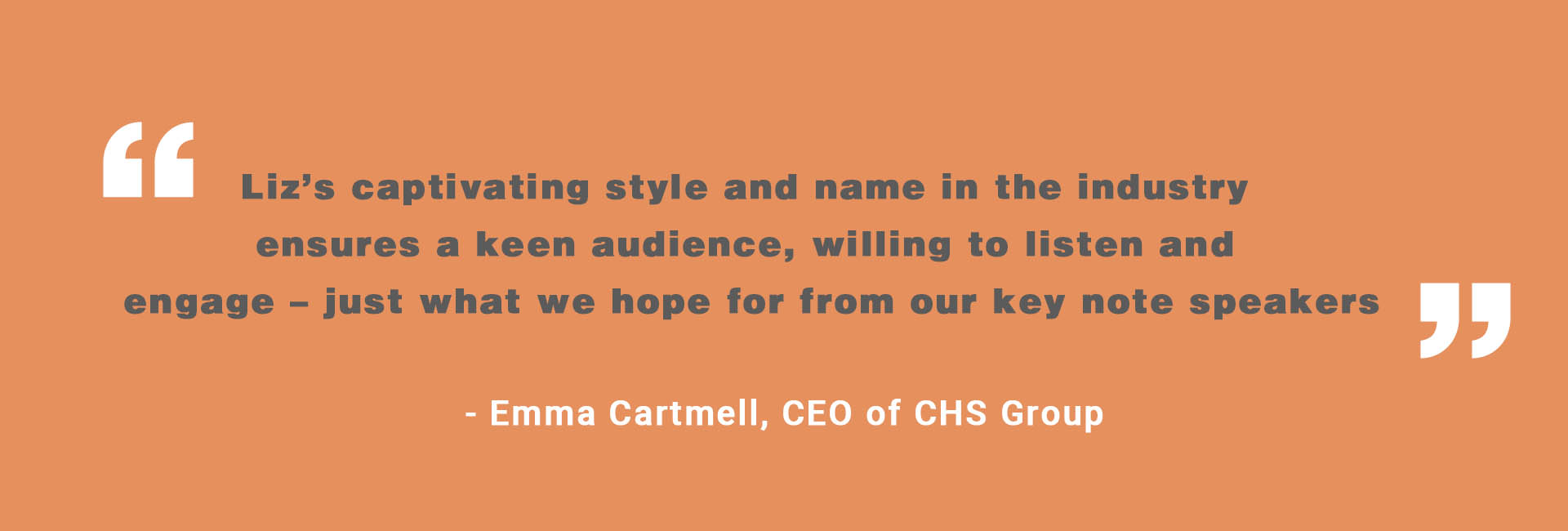Emma Cartmell, CEO of CHS Group copy