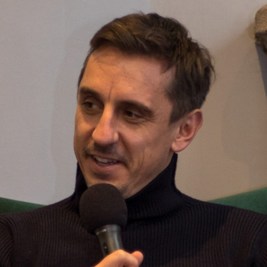 Gary Neville talks with Liz Taylor Events that Made Me