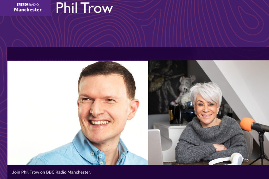 Phil Trow at BBC Radio Manchester ‘Podtalk’ interview
