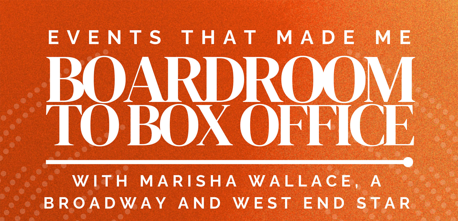 Marisha Wallace Broadway and West End star