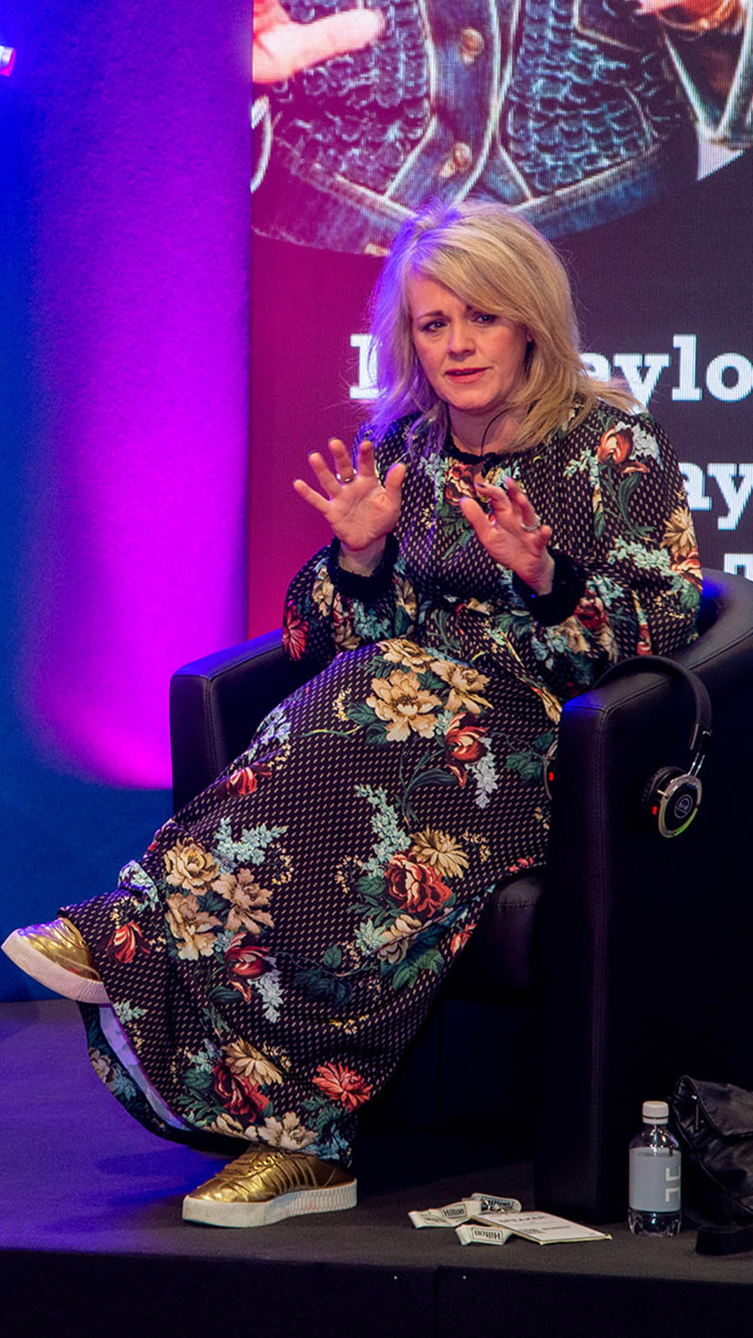 Liz Taylor Interviewer Debate Host