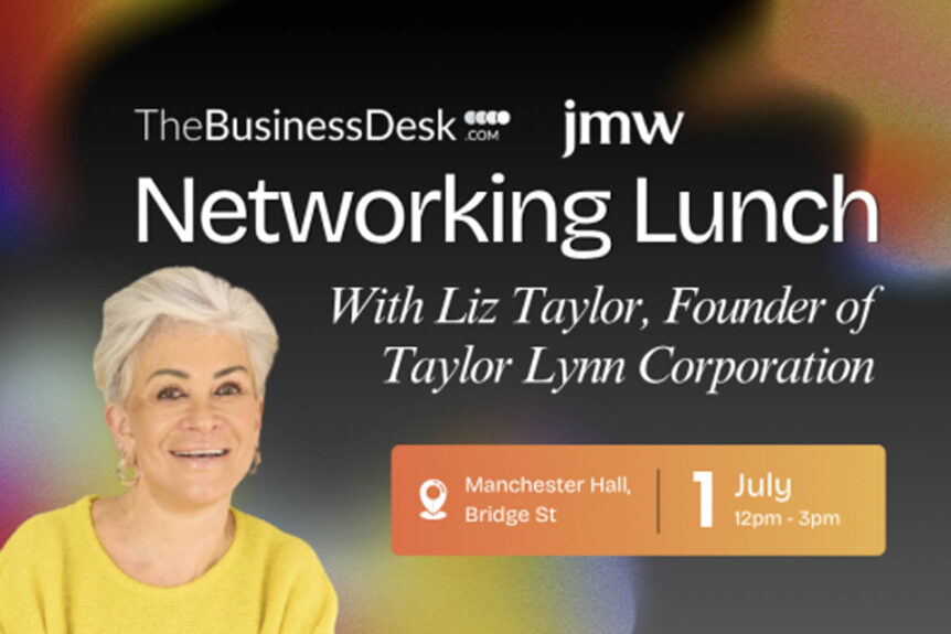 Liz Taylor Headlines at Businessdesk Lunch