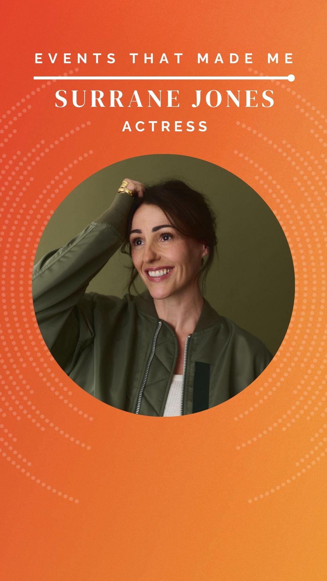 Suranne Jones Podcast - Events that made me